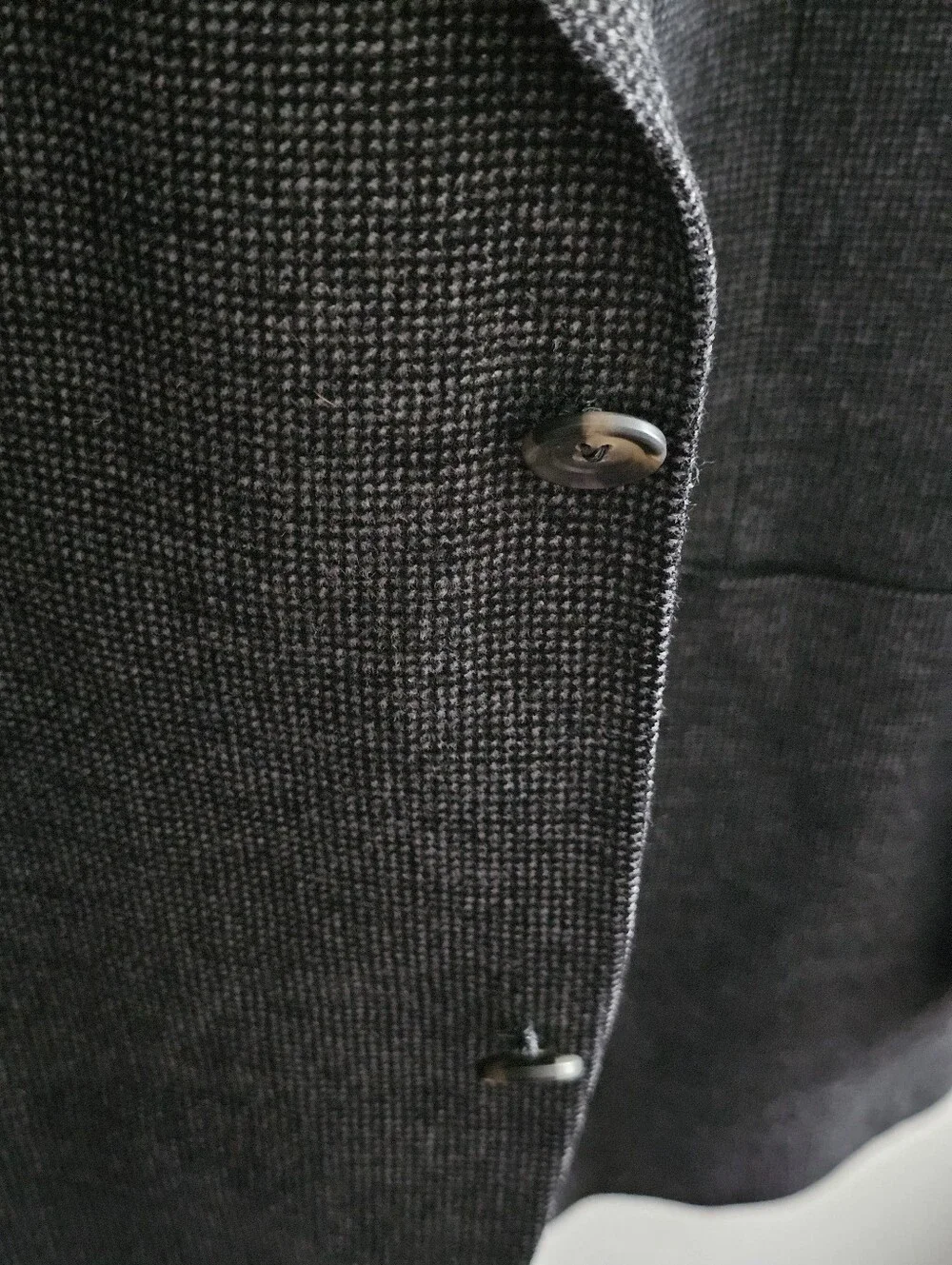 Jack Victor Collection 43L Ivanwood Sport Coat Wool Silk Cashmere Gray Blazer
